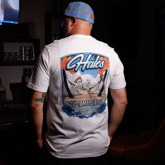 Villa Margarita Unisex Tee - White