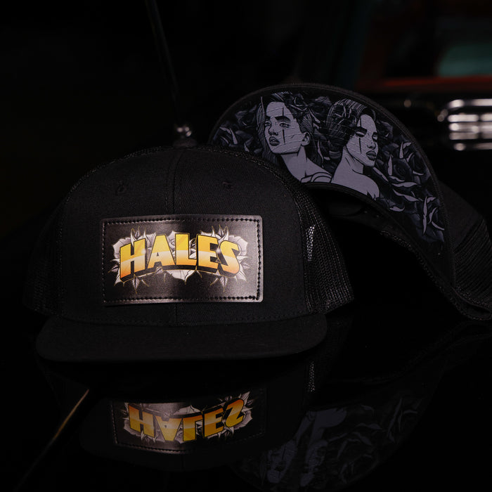 Yellow Rose 6-Panel Flat Bill Trucker