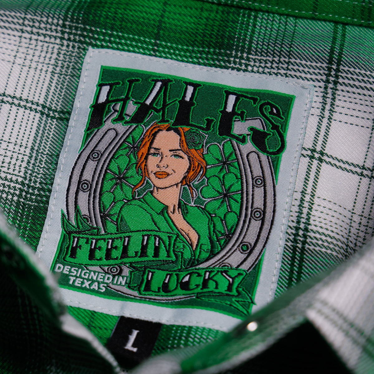 Women's Feelin' Lucky Flannel