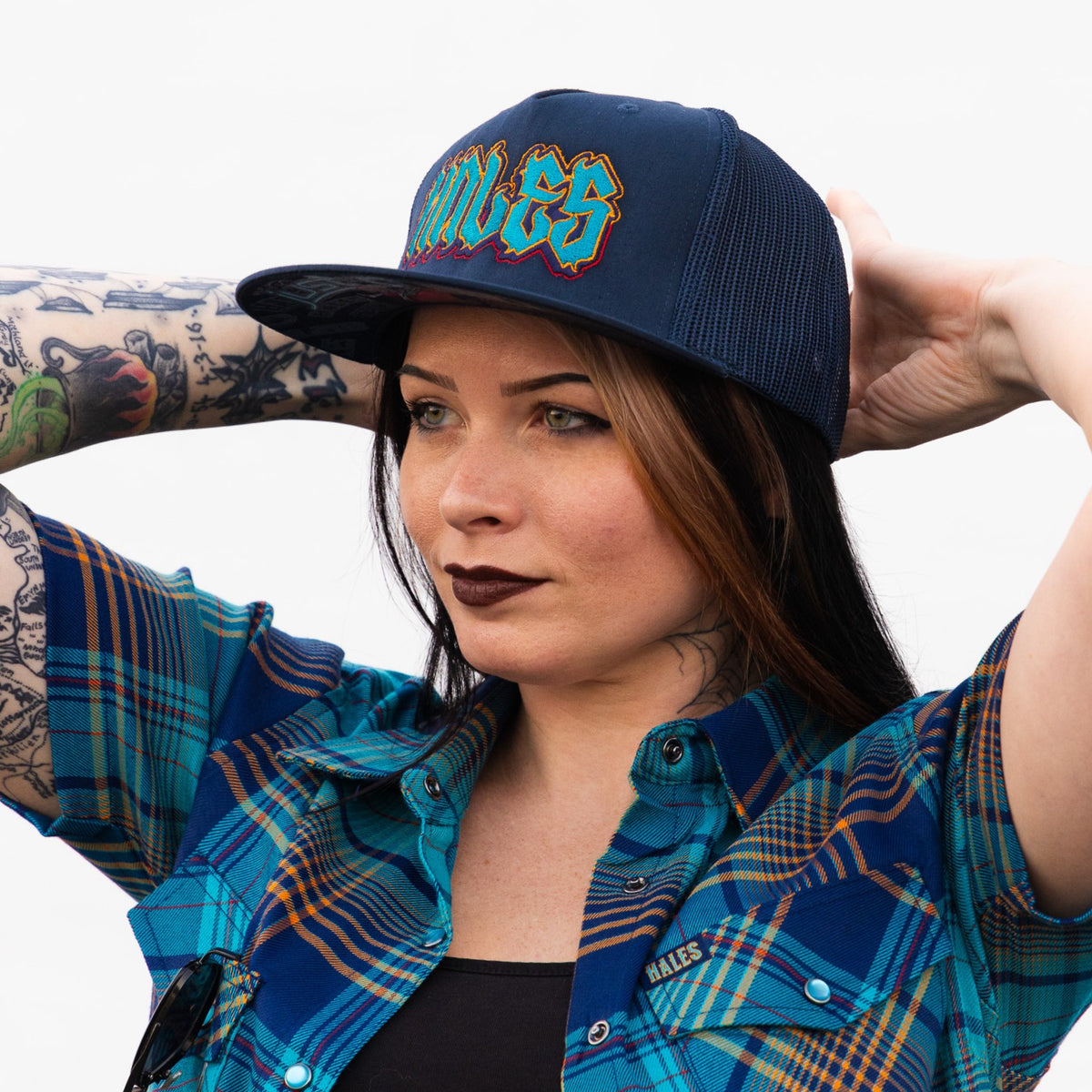 Oasis Flat Bill Trucker