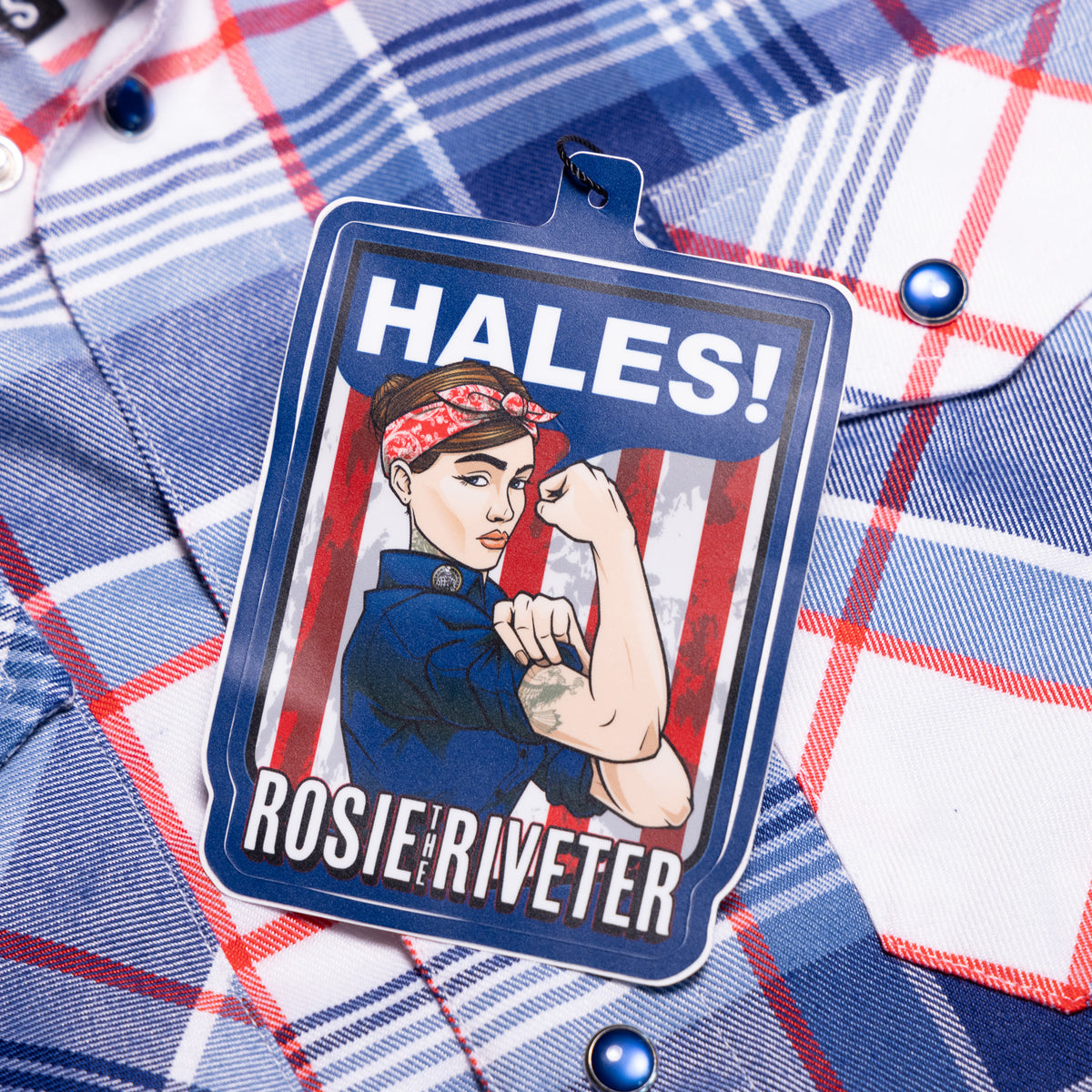 Youth Rosie the Riveter Flannel