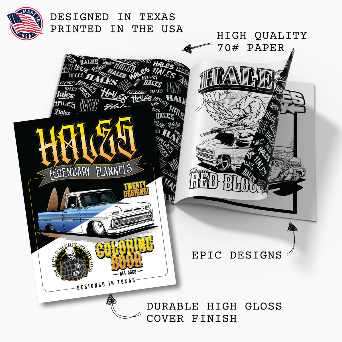Hales Coloring Book - First Edition