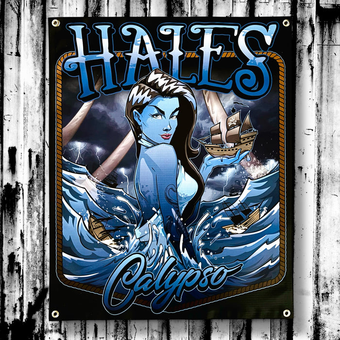 Calypso Vinyl Garage Banner - 36" X 29"