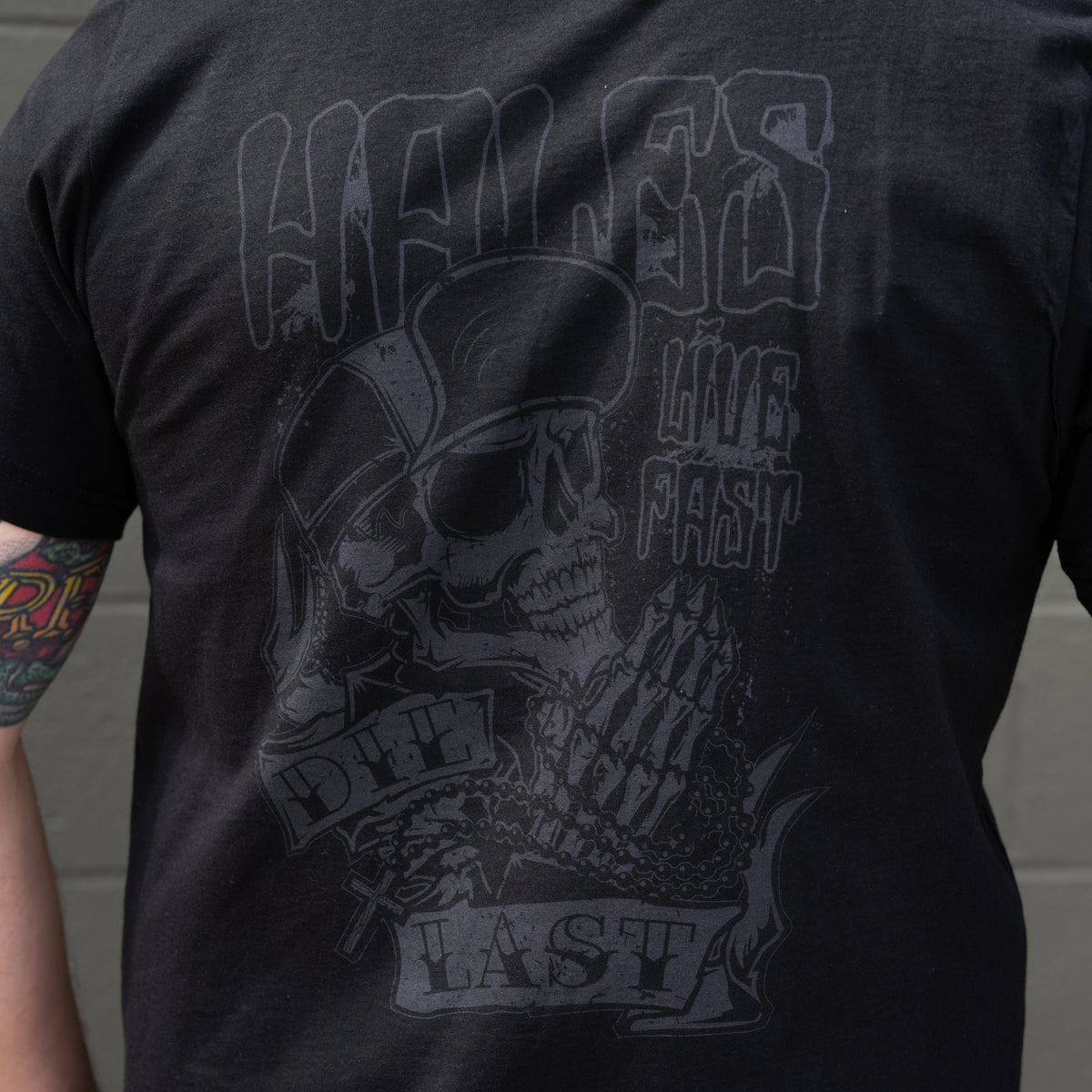 Live Fast Unisex Tee - Blackout Crew
